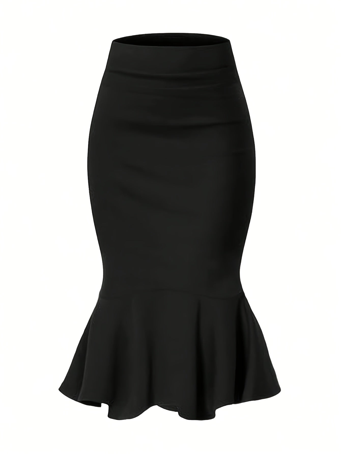 Jupe midi sirène élégante pour femme style bureau et occasions spéciales