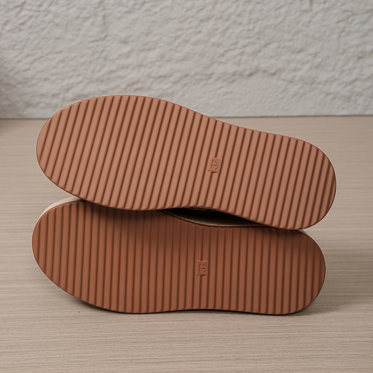 Chaussures à plateforme décontractées pour femme style mocassin urbain
