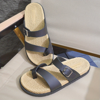 Męskie sandały na krzyżujące się paski – nowoczesny styl na lato, plażę lub relaks