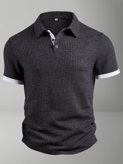 Polo homme manches courtes style moderne pour tenue décontractée chic