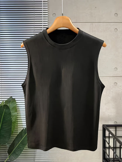 Canotta casual senza maniche da uomo – Stile urbano versatile estivo