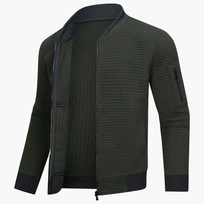 Giacca bomber uomo stile urbano moderno – Ideale per un look casual o professionale