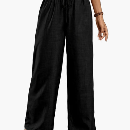 Pantalón ancho para mujer estilo casual elegante para salidas y ocio