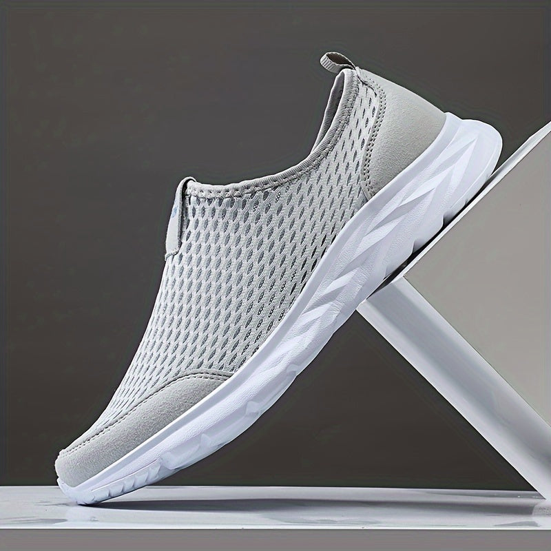 Zapatos deportivos casuales para hombre sin cordones - Estilo transpirable para caminar y entrenar