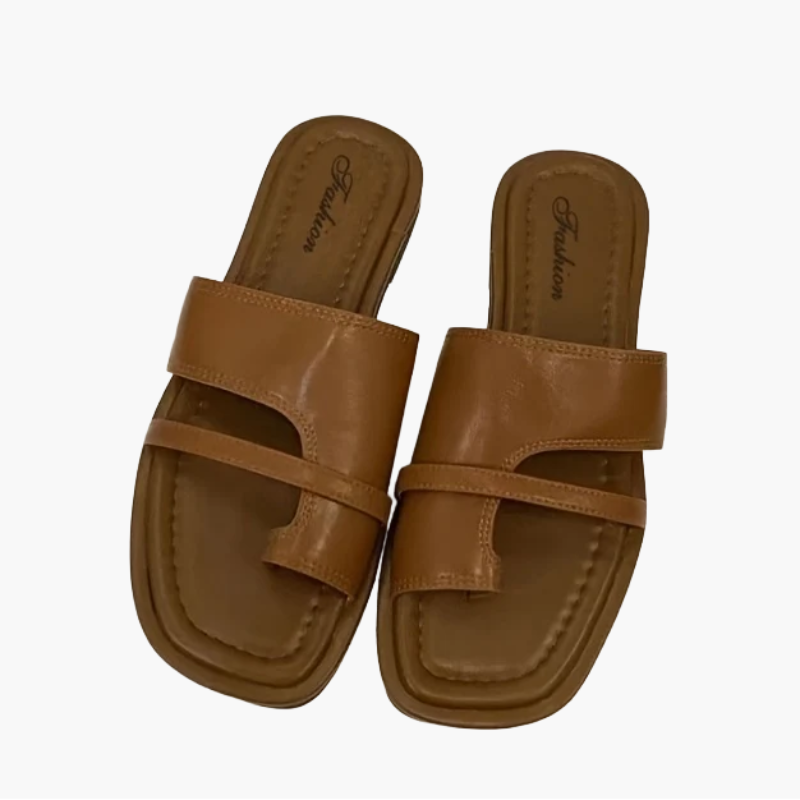Afslappede flade sandaler til kvinder, chic stil, ideelle til sommeren