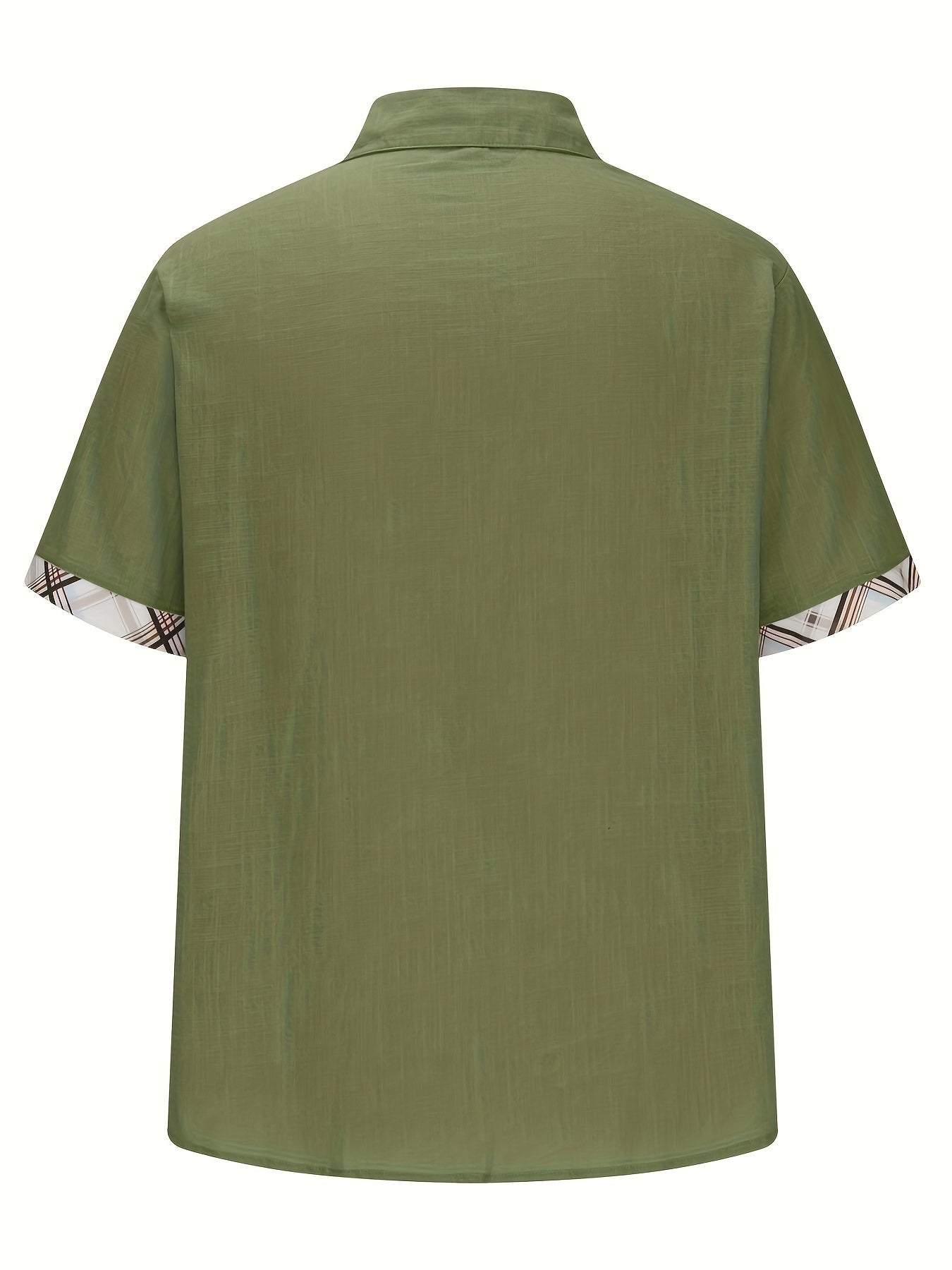 Chemise décontractée homme style plage à manches courtes – Look estival moderne