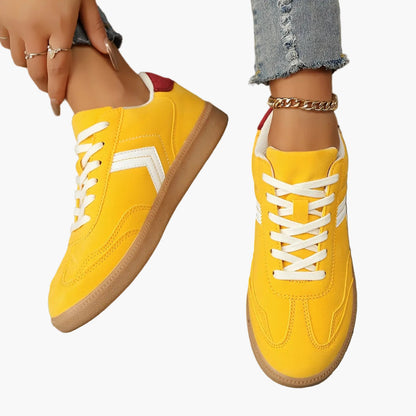 Baskets décontractées pour femme style rétro urbain