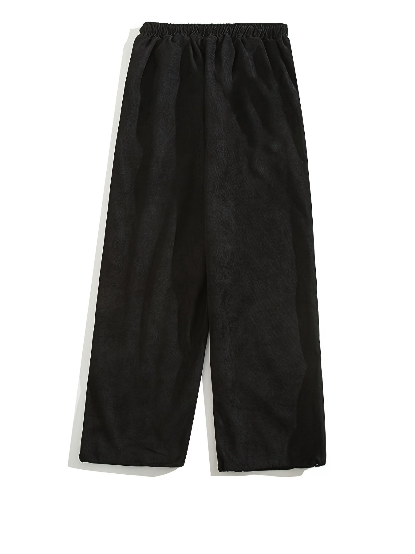 Herrenhose im modernen Stil mit Falten und verstellbarem Kordelzug für Entspannung und Stadt  