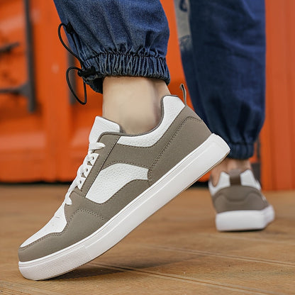 Baskets décontractées style preppy pour homme – sneakers basses universelles pour tous les jours