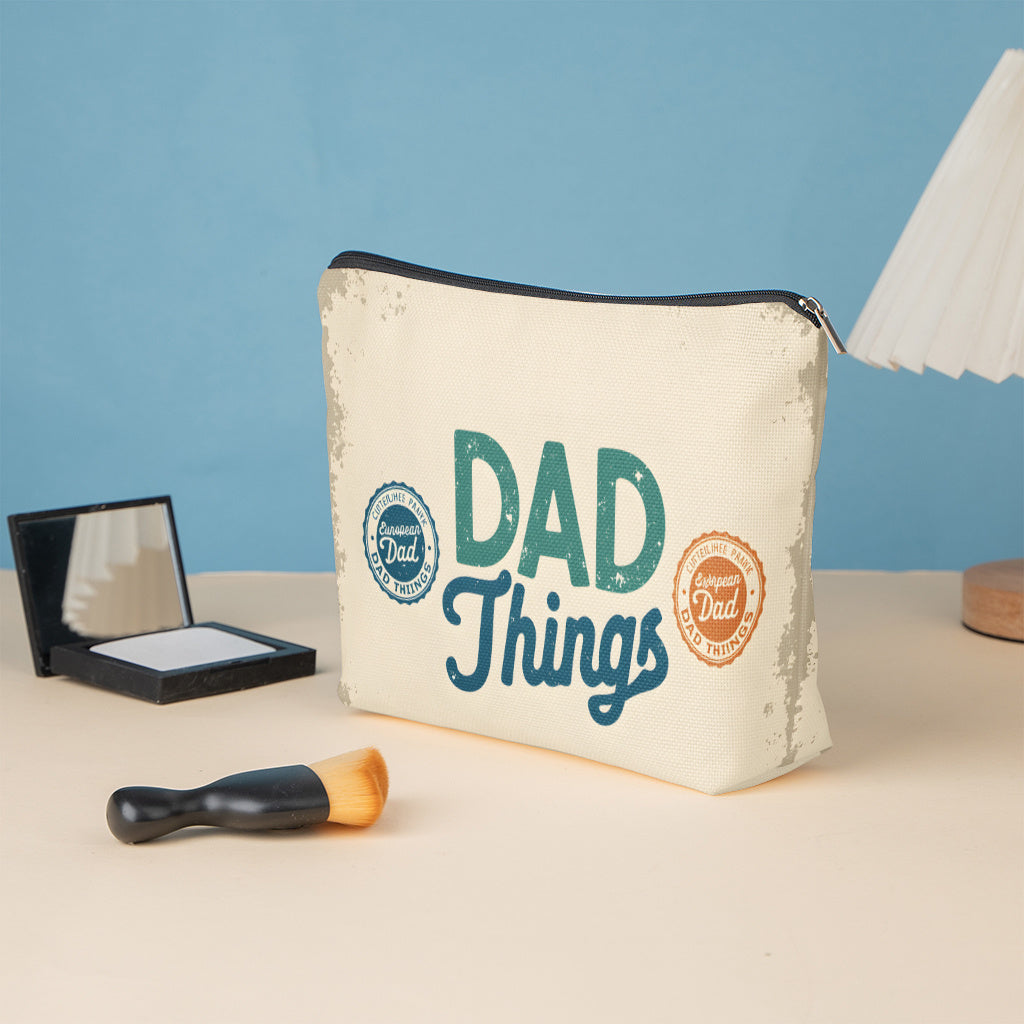 Astuccio da Viaggio Vintage per Uomo – Pochette Organizer Stile Retrò per Accessori e Oggetti di Papà