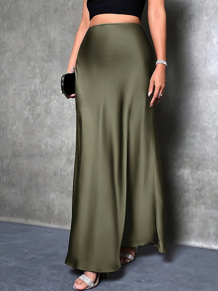 Jupe Longue Élégante Femme Style Soirée et Cocktail