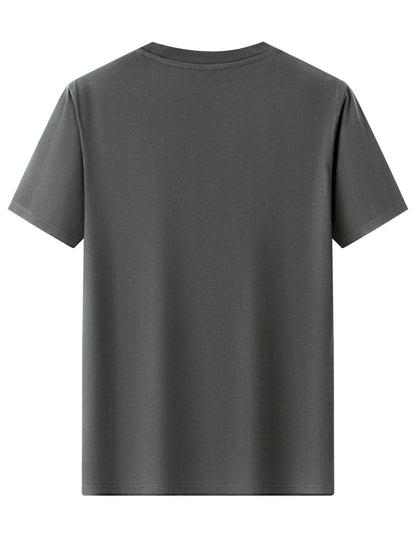 T-shirt Homme Style Aventure Montagne Boussole Graphique – Casual et Voyage