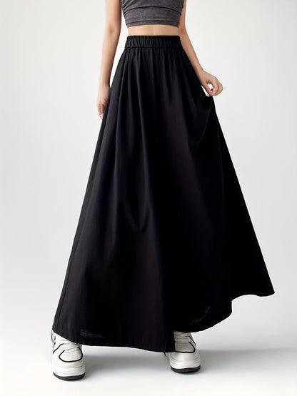Wide-leg culotte-style pants for women, loose fit, casual trendy style