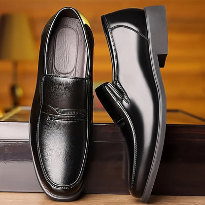 Zapatos de vestir para hombre elegantes tipo slip-on estilo vintage para uso diario y ocasiones formales