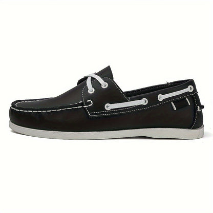 Mocassins bateau homme style décontracté urbain pour loisirs et sorties