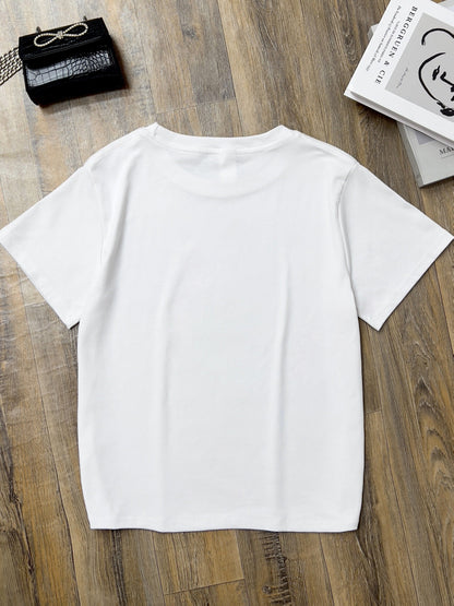 Pyjama d'été femme style mignon haut manches courtes et pantalon à carreaux