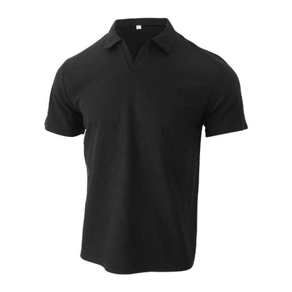 Polo uomo maniche corte stile slim chic casual estate
