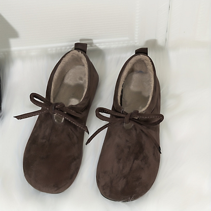 Chaussons Femme Confortables Intérieur Doux Nœud Décoratif Plusieurs Couleurs