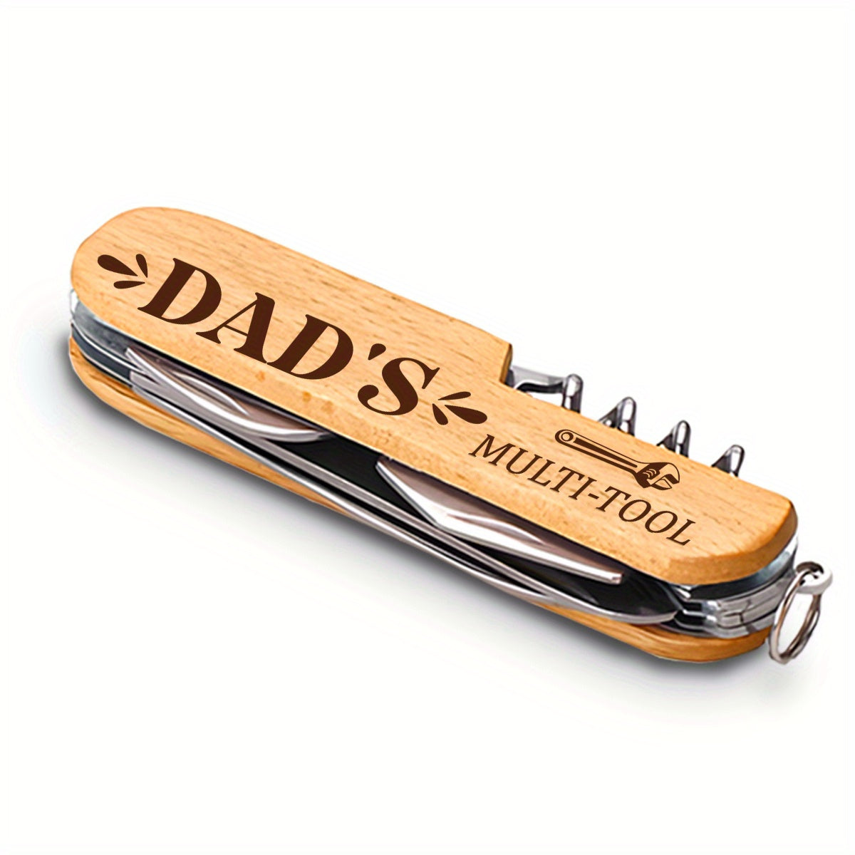 Klassiek Multifunctioneel Gereedschap voor Mannen - Ideaal Cadeau voor Papa