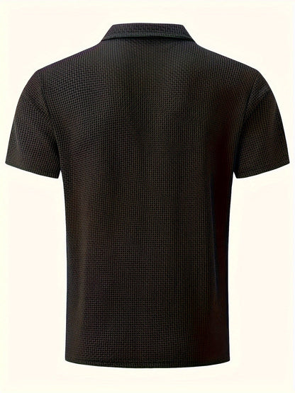 Legeres Herrenpoloshirt moderner Stil für den Sommer – kurzärmelig, für Alltag oder Freizeit