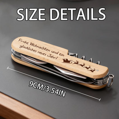 Klassiek Multifunctioneel Gereedschap voor Mannen - Ideaal Cadeau voor Papa