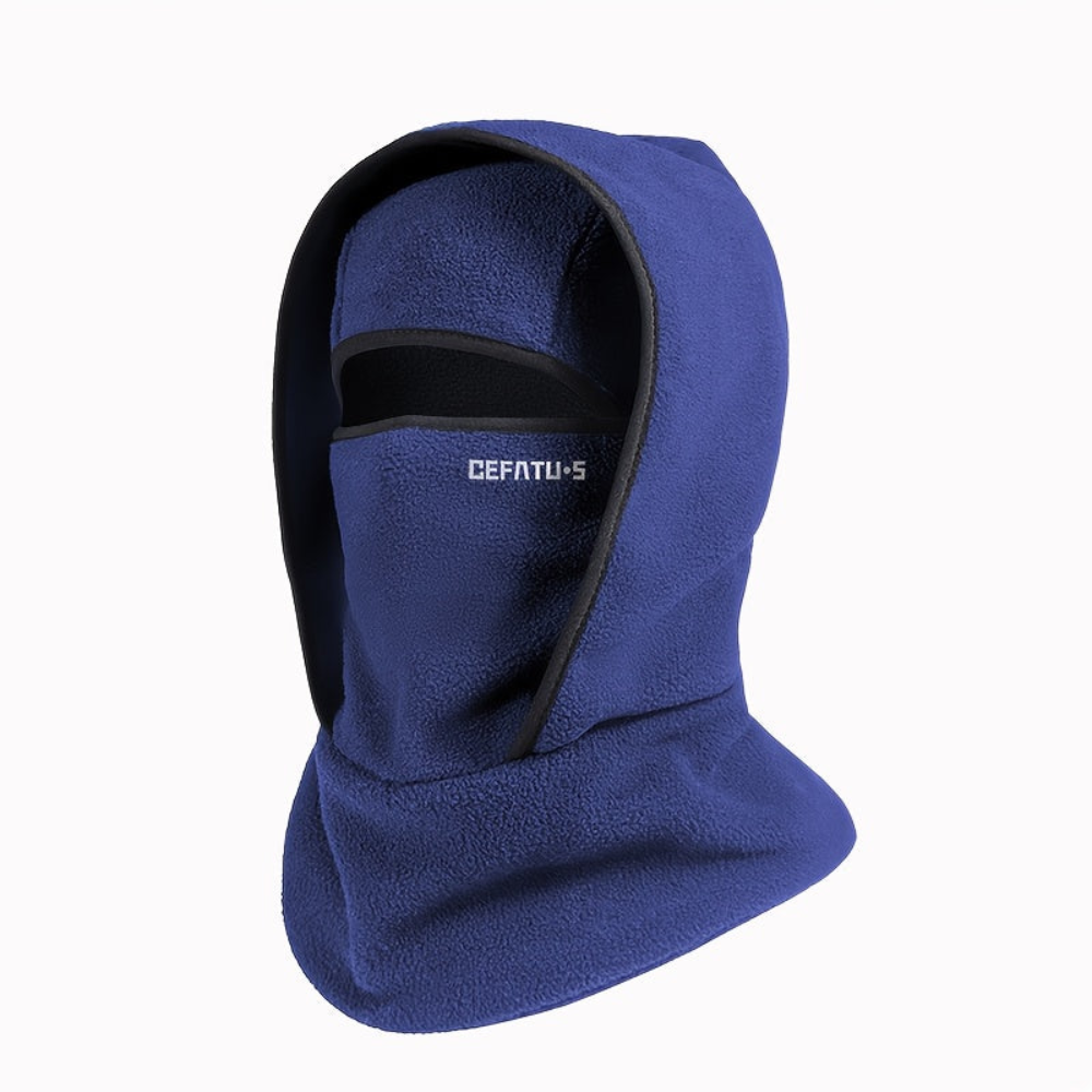 Cagoule multi-fonction en polaire, coupe-vent et chaude, pour activités extérieures