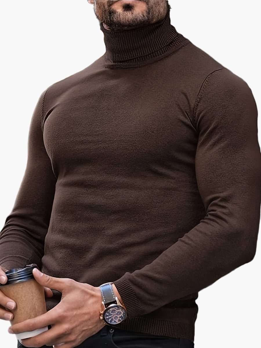 Moderne elegante casual coltrui voor heren voor herfst en winter