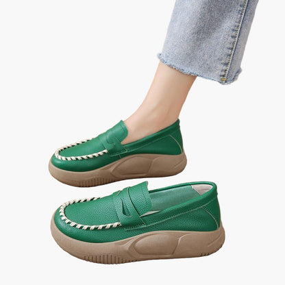 Comfortabele mocassins voor dames, ontspannen en stijlvol voor dagelijks gebruik