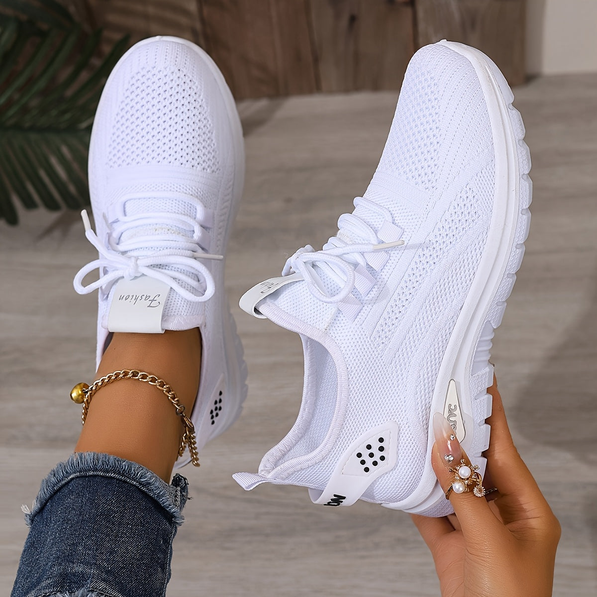Baskets de sport décontractées pour femme style running polyvalent
