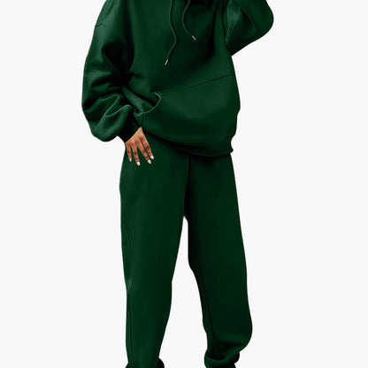 Ensemble Survêtement Femme Style Décontracté Idéal pour l'Automne et l'Hiver