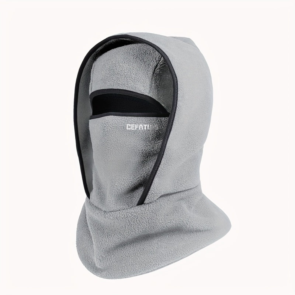 Cagoule multi-fonction en polaire, coupe-vent et chaude, pour activités extérieures
