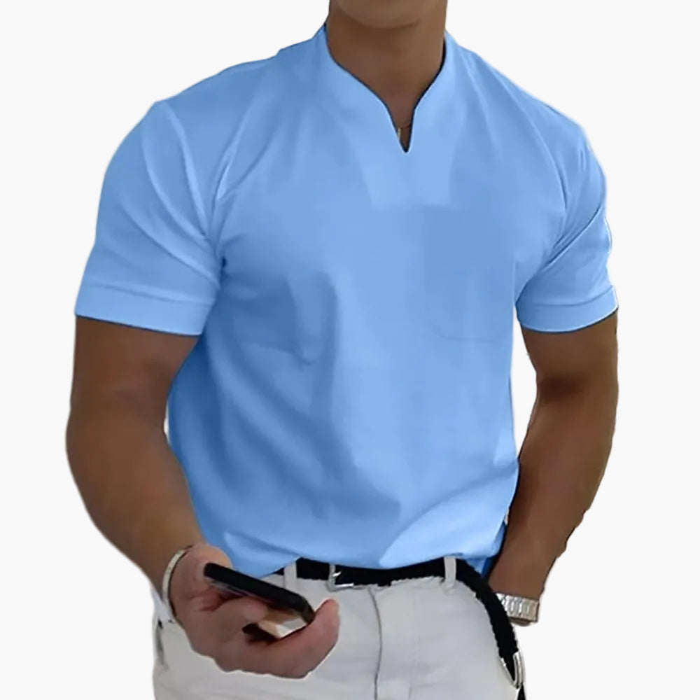 Polo Homme Style Moderne Élégant pour Look Décontracté ou Chic