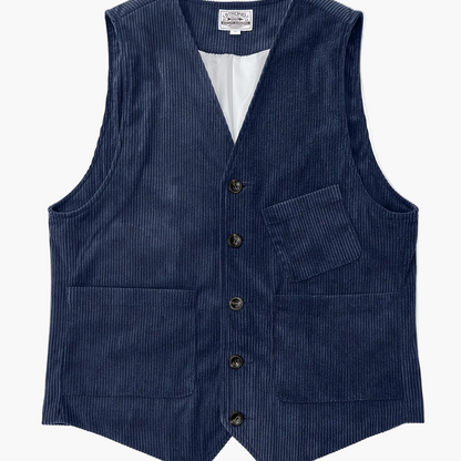 Gilet Homme Élégant Style Vintage Décontracté pour Travail et Loisirs