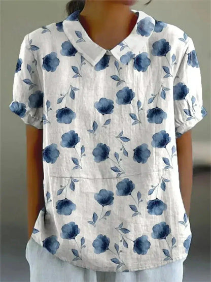 Therese™ - Blouse à Imprimé Floral