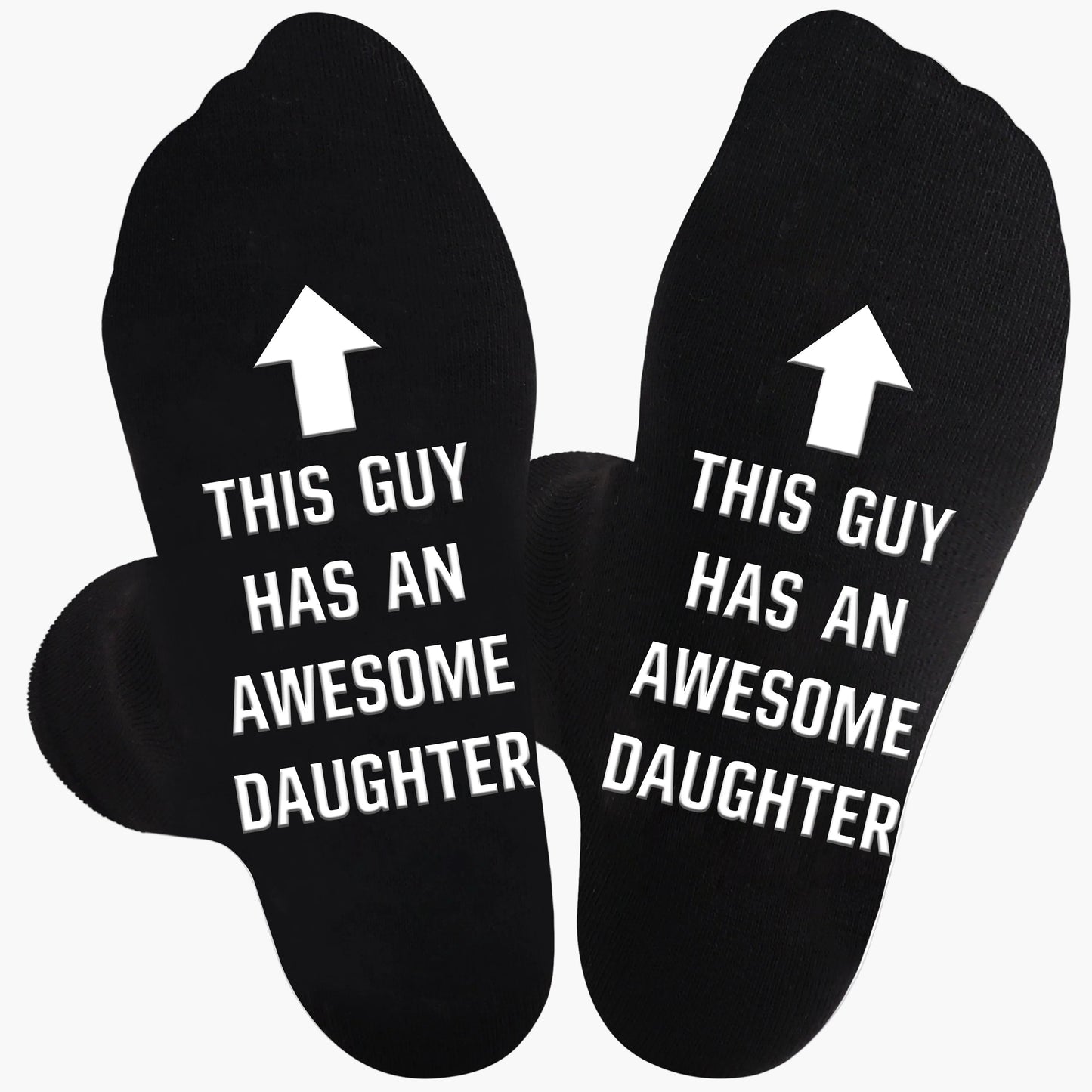 Men's novelty socks – Original gift for dad – Humorous style 'Best Dad Ever' – Father's Day or birthday accessory