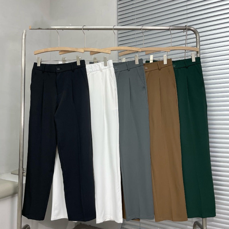 Pantalon large homme style urbain élégant – Coupe ample tendance pour look moderne