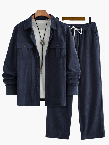 Completo Casual Uomo Stile Urbano Polivalente