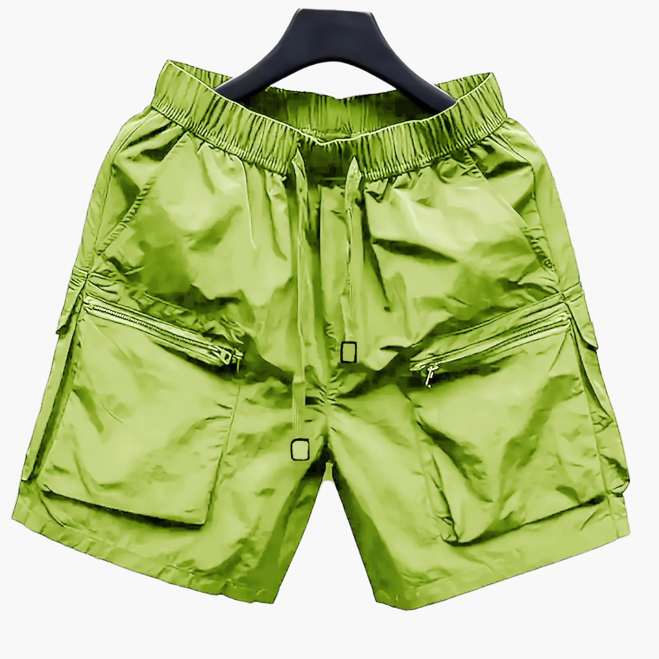 Short cargo décontracté pour homme avec poches zippées style urbain