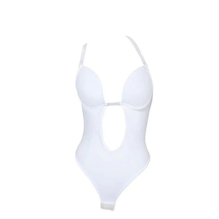 Body gainant sculptant femme style invisible push-up – Idéal sous vêtements moulants ou robes de soirée