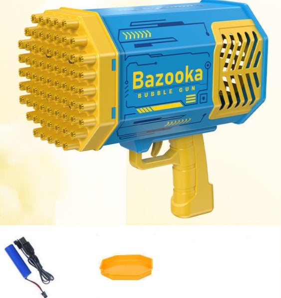 Bazooka-Seifenblasenpistole – 69 Löcher, Spielzeug für Kinder