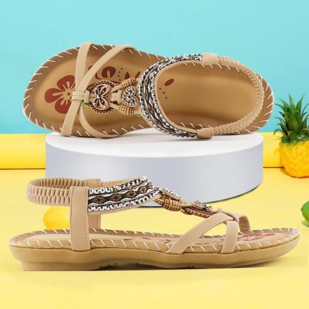Moana™ - Sandaler med mjuka elastiska band på platå