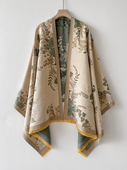Eleganter Damen-Kimono mit floralem Druck im lässig-chicen Stil