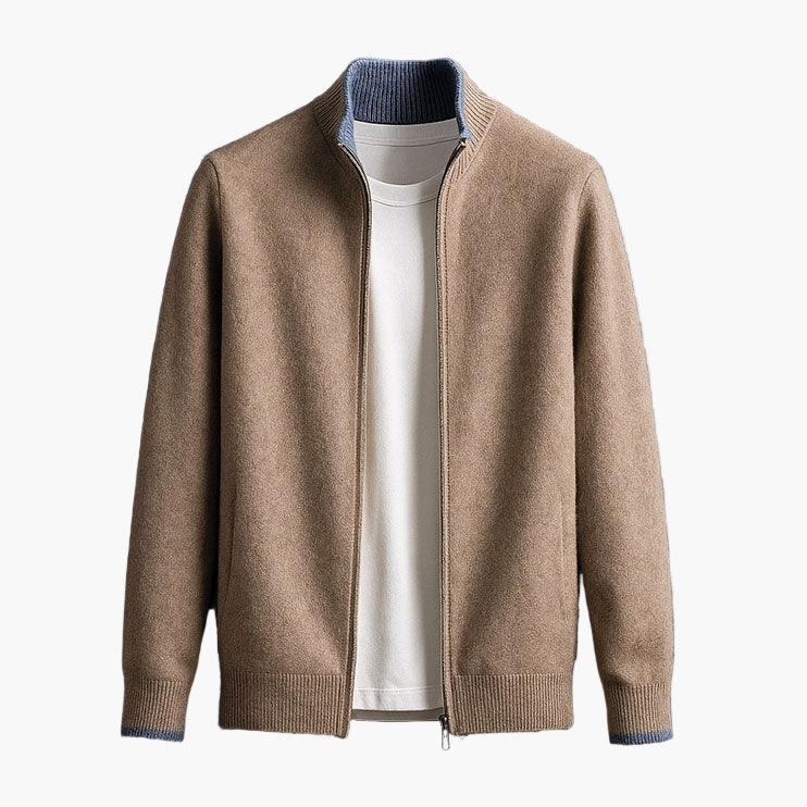 Casual style zip-up jacket for men, modern and versatile elegance