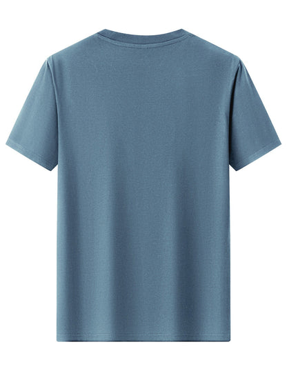 T-shirt Homme Casual Style Vintage Imprimé "Original Raw Denim" – Mode Quotidienne et Décontractée
