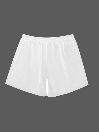 Lässige Herren-Badeshorts mit verstellbarem Kordelzug für Strand oder Pool