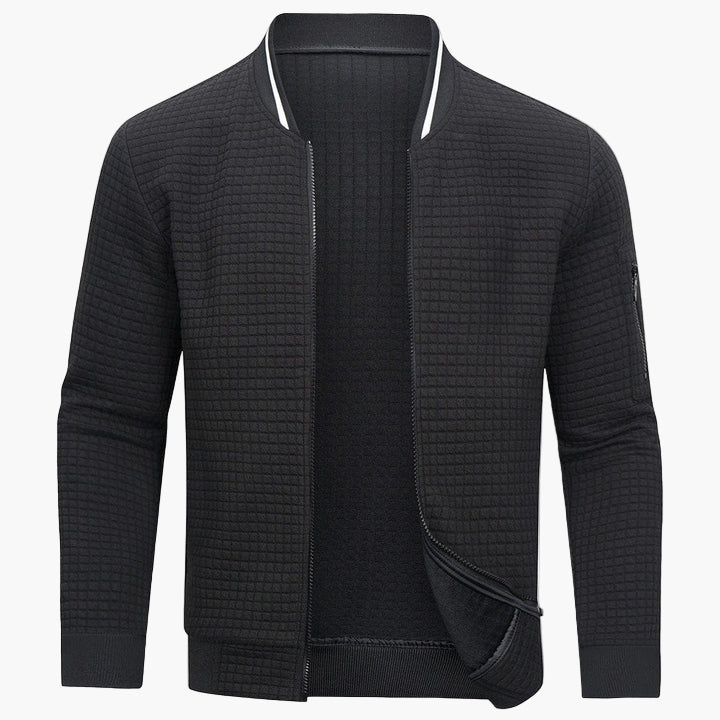 Giacca bomber uomo stile urbano moderno – Ideale per un look casual o professionale