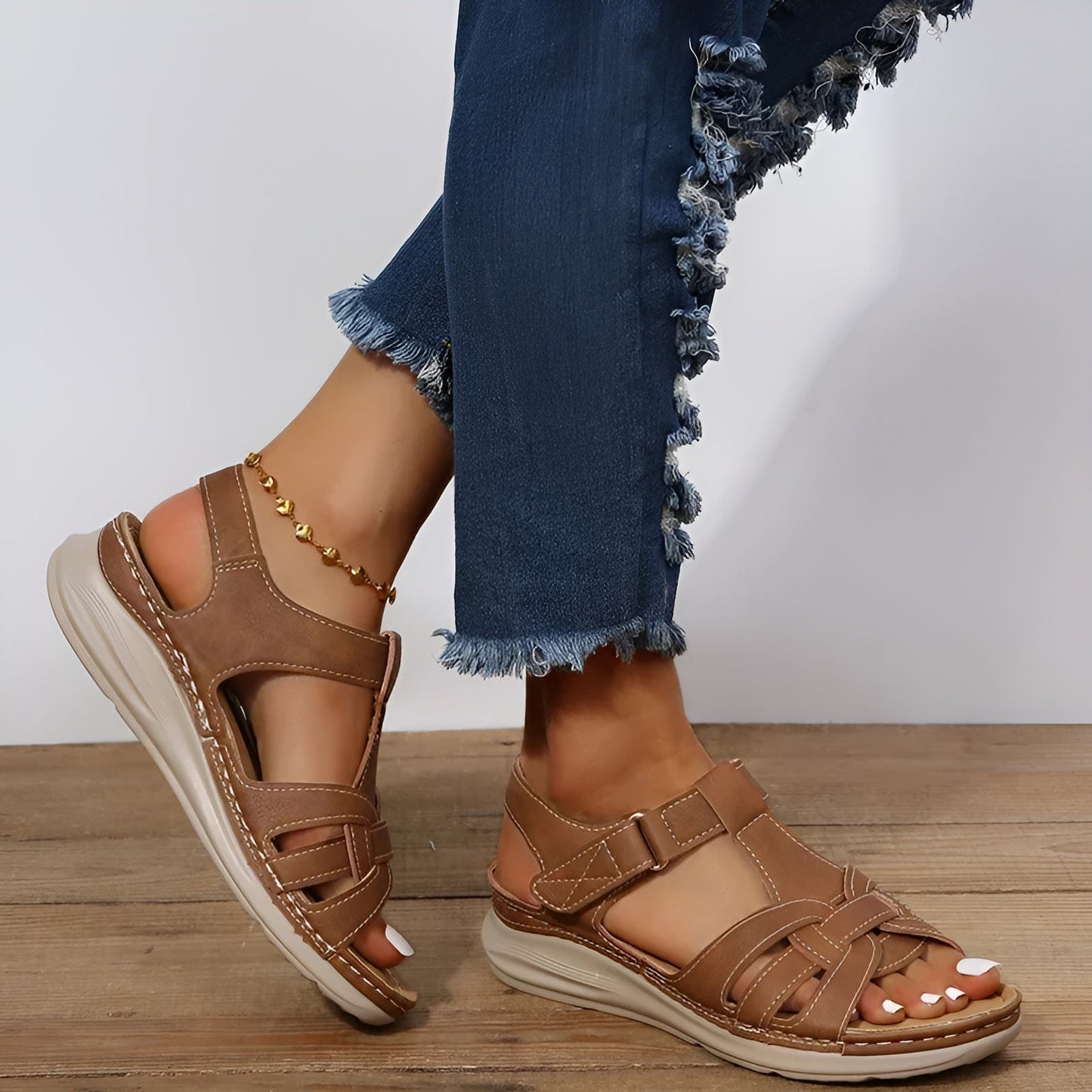 Sandales orthopédiques confort pour femme – Style moderne et soutien quotidien