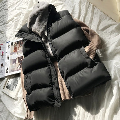 Bodywarmer matelassé femme style décontracté pour l'extérieur et la mi-saison