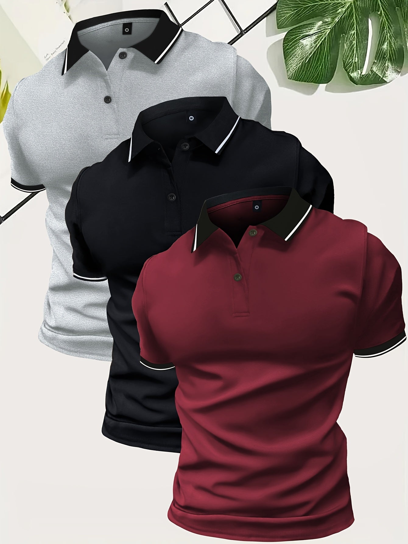 Polo casual pour homme style urbain – Élégance décontractée pour sorties et loisirs
