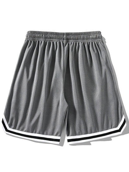 Lässige Herren Basketball-Sportshorts mit Los Angeles Print